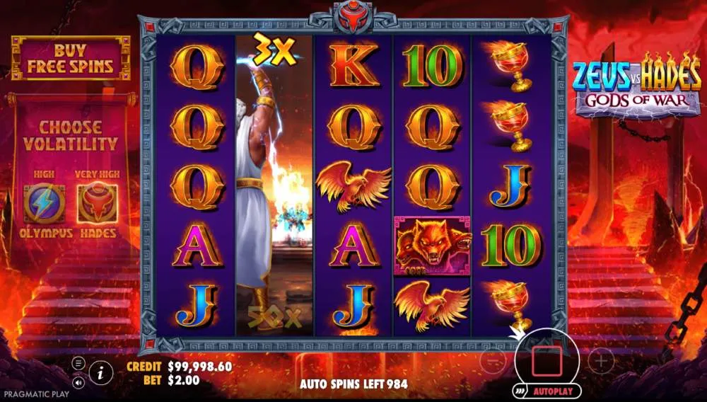 Zeus vs Hades sur supports mobiles Zeus vs Hades sur supports mobiles