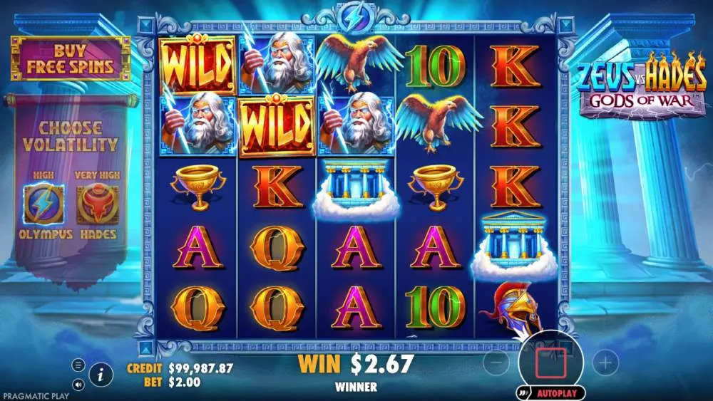 Éventail des fonctionnalités bonus de Zeus vs Hades Éventail des fonctionnalités bonus de Zeus vs Hades